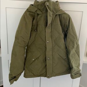 Green burton ski or snowboard coat size M